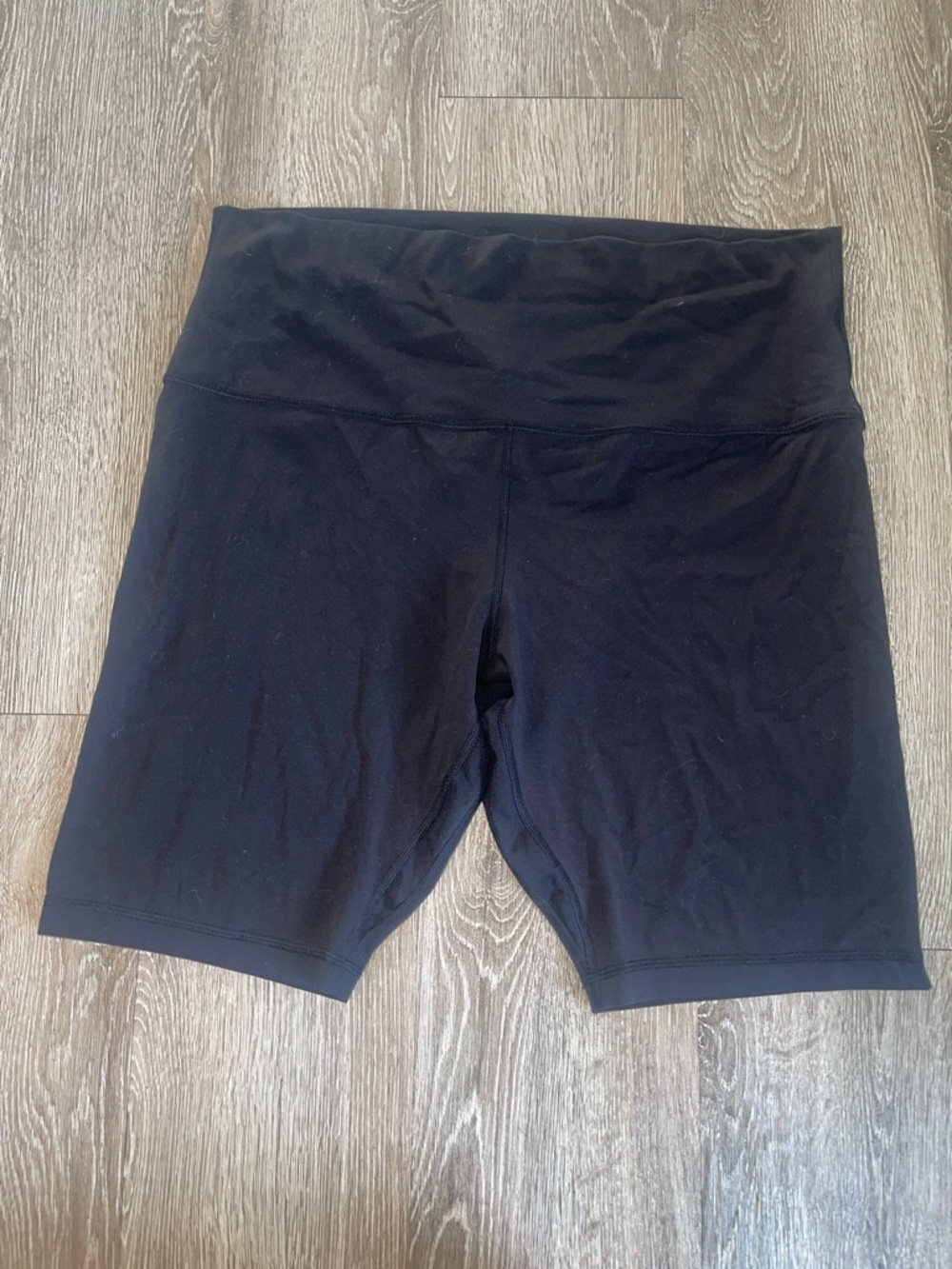 lululemon athletica Black High-Rise Bike Shorts